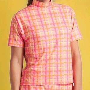 PUMA X Dani Dazey Women's CLOUDSPUN Mock Neck Golf Shirt 2XL NWT CR60 Excellant